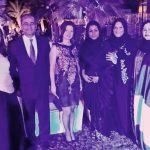 with Turkish Ambassador, his wife & HE Shaikha Dr Hind bint Abdulaziz Al Qassimi at 90th Turkish Proclamation on October 30, 2013